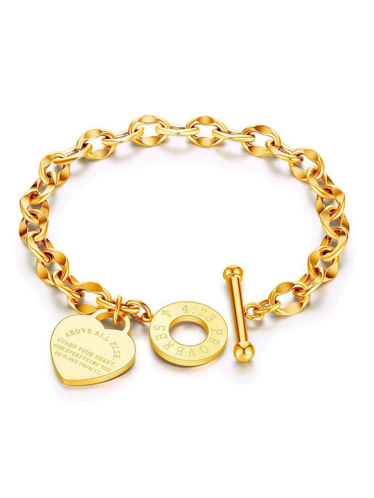 Venizia Charmed Bracelet (Gold, Rosegold, Silver)