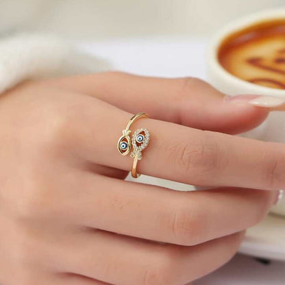 Eleanor Modish Design Adjustable Ring