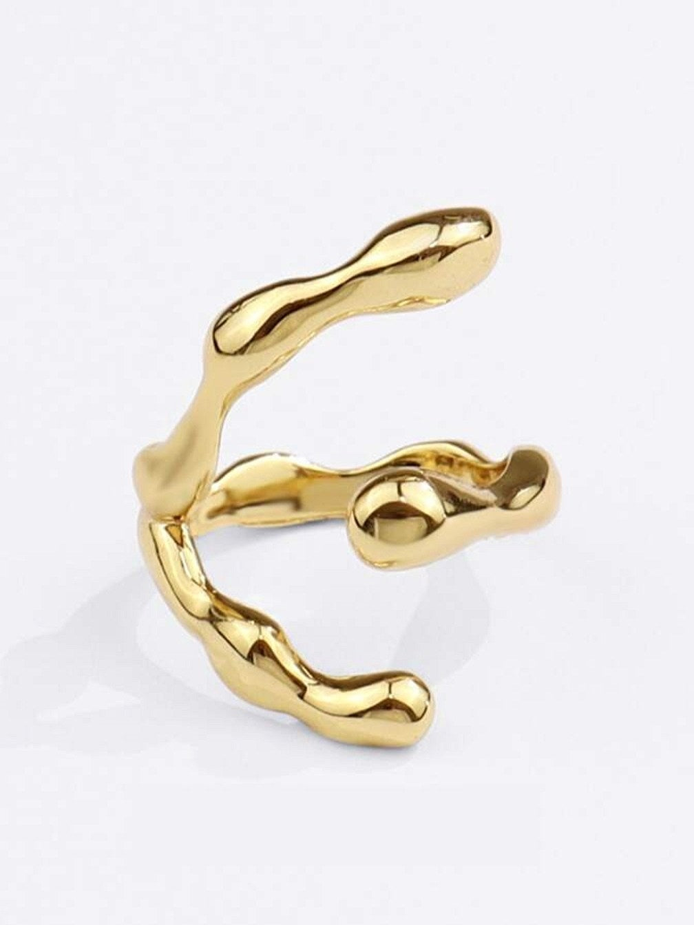 Idalia Geometric Wrap Ring (adjustable)