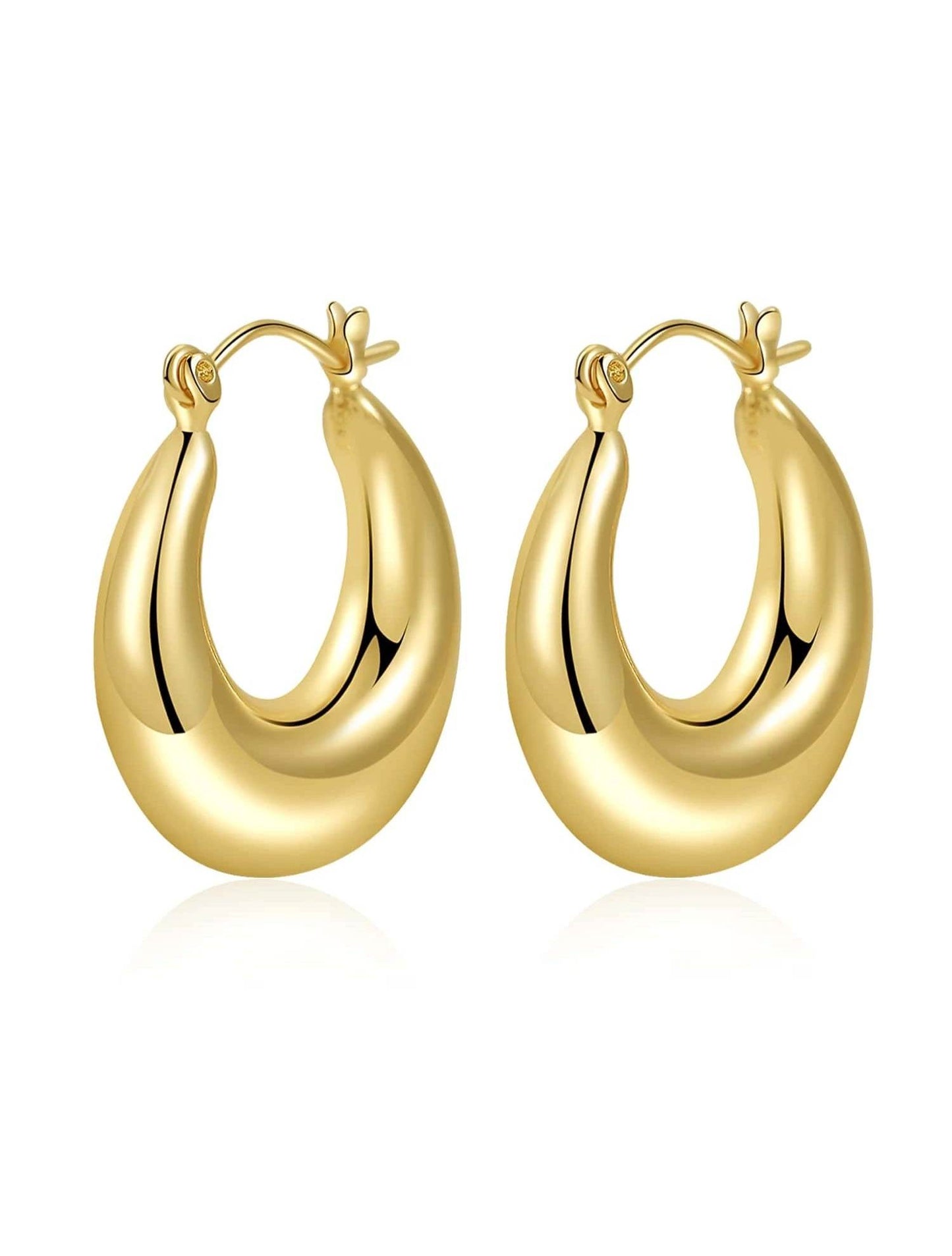 Modish Hoop Earrings