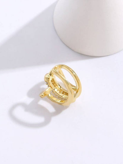 Evie Cuff Earring (1 Pc)-Gold/Silver