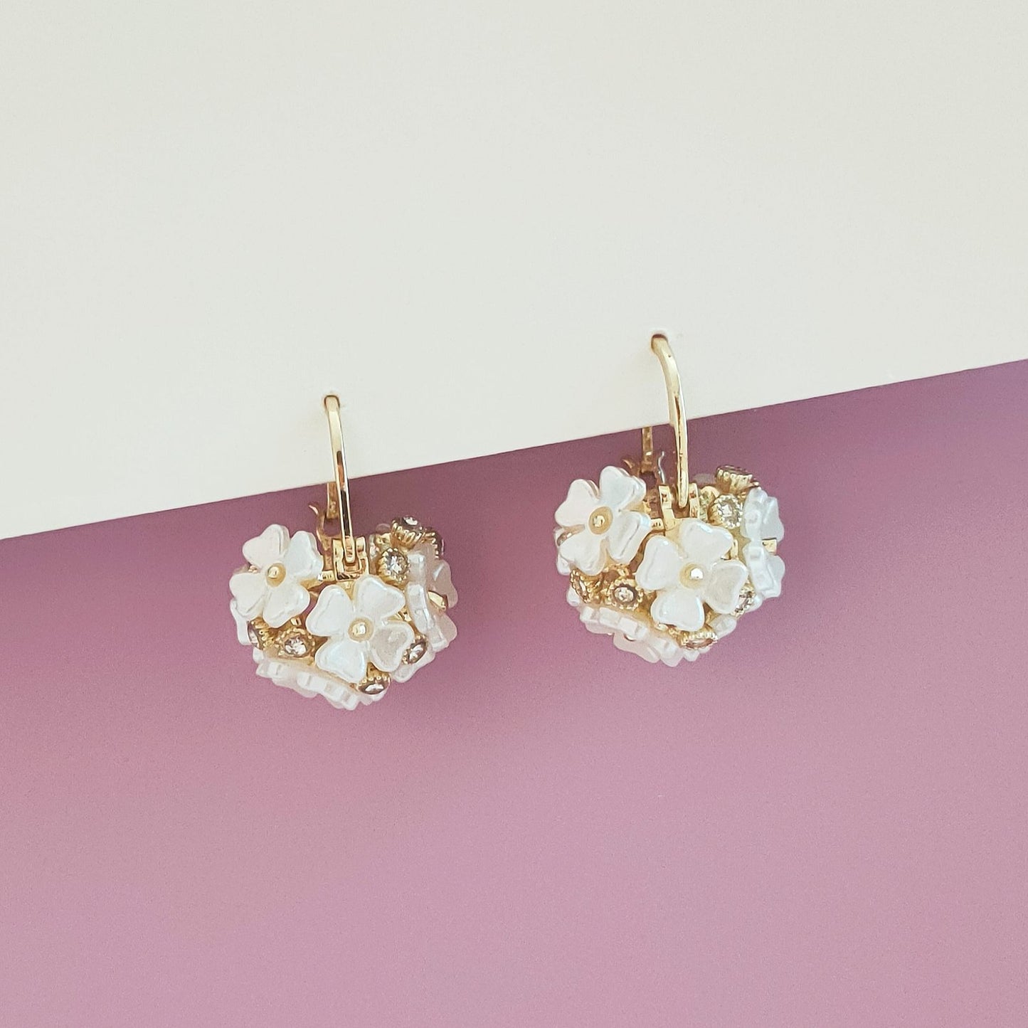 Marie Chic Flower Earrings