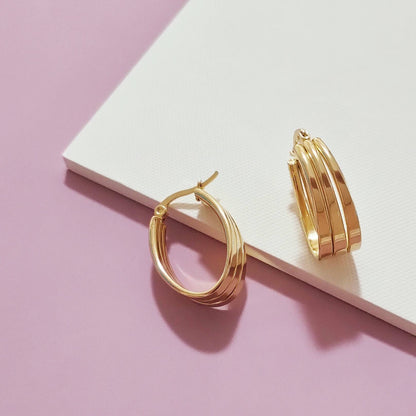 Miranda Hoop Earrings