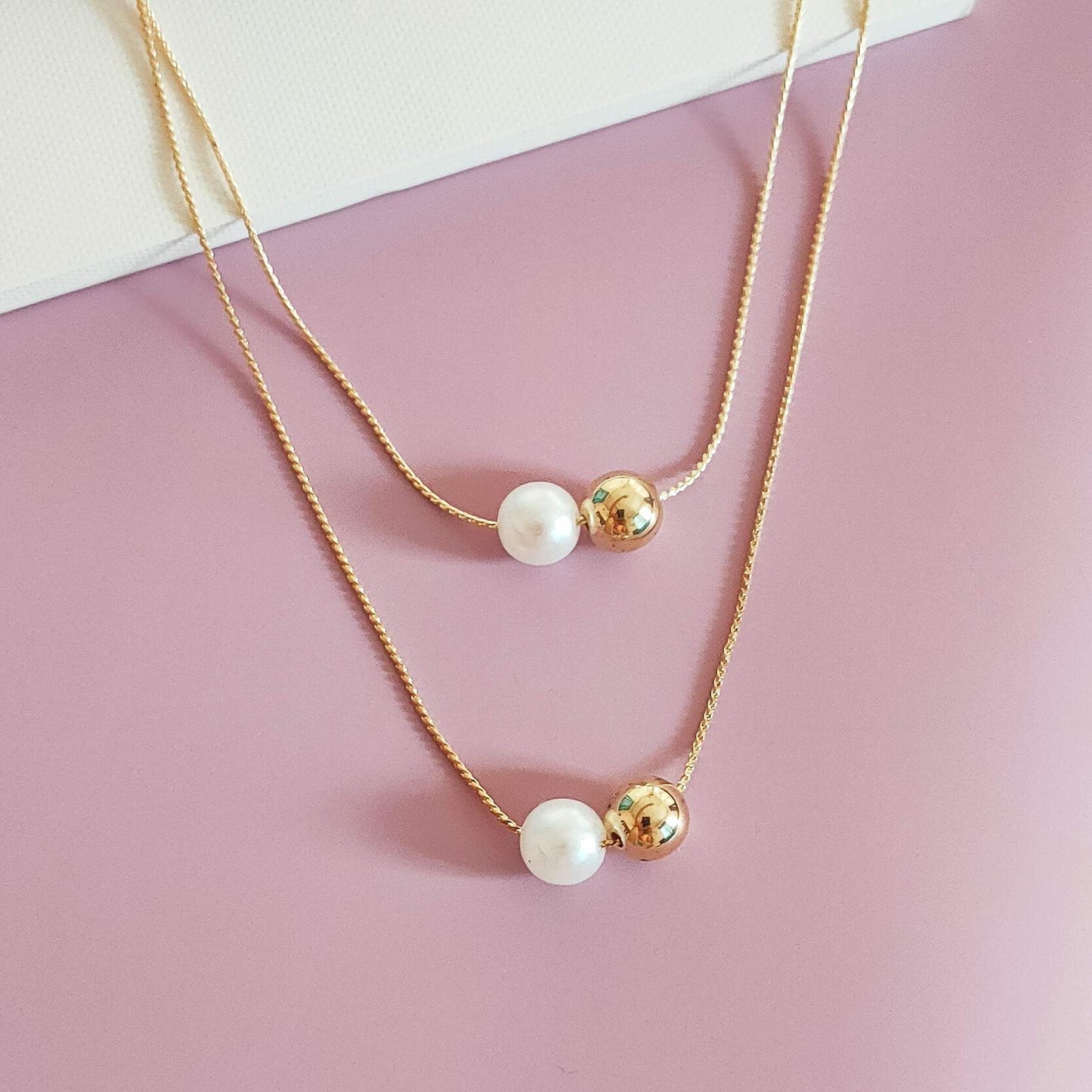 Ysa Pearl Layered Necklace