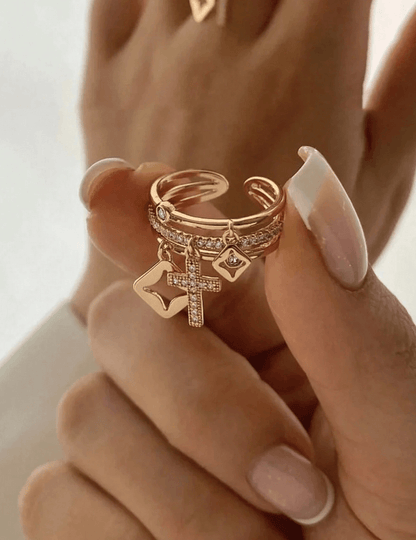 Theodora Multi Layer Premium Ring