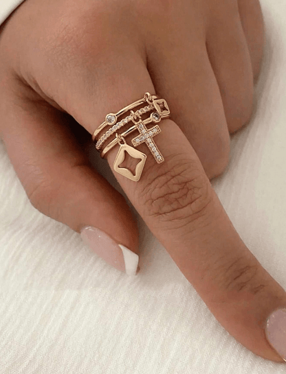 Theodora Multi Layer Premium Ring