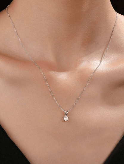 925 Sterling Silver Loisa Cz Pendant Necklace