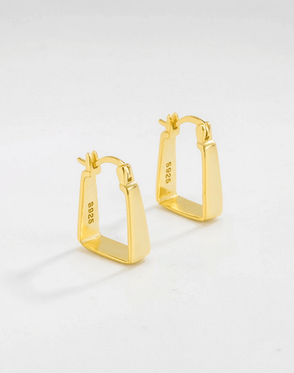 925 Sterling Silver Eleonor Earrings-18k Vermeil Gold Plated