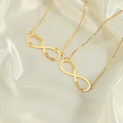 Personalized Infinity Name Necklace