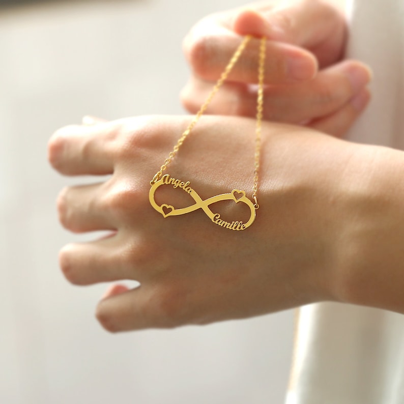 Personalized Infinity Name Necklace