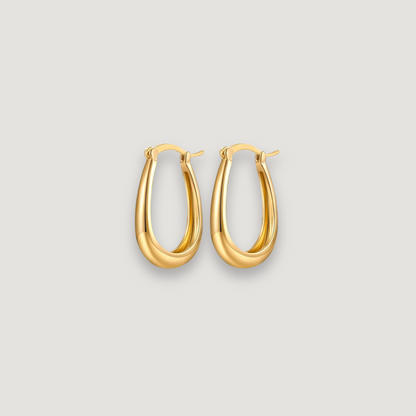 925 Sterling Silver Margaux Earrings-18k Vermeil Gold Plated