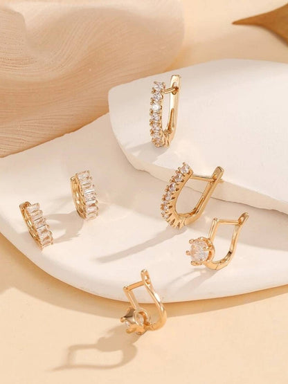 Millie Dainty 3 Pairs Set Earrings