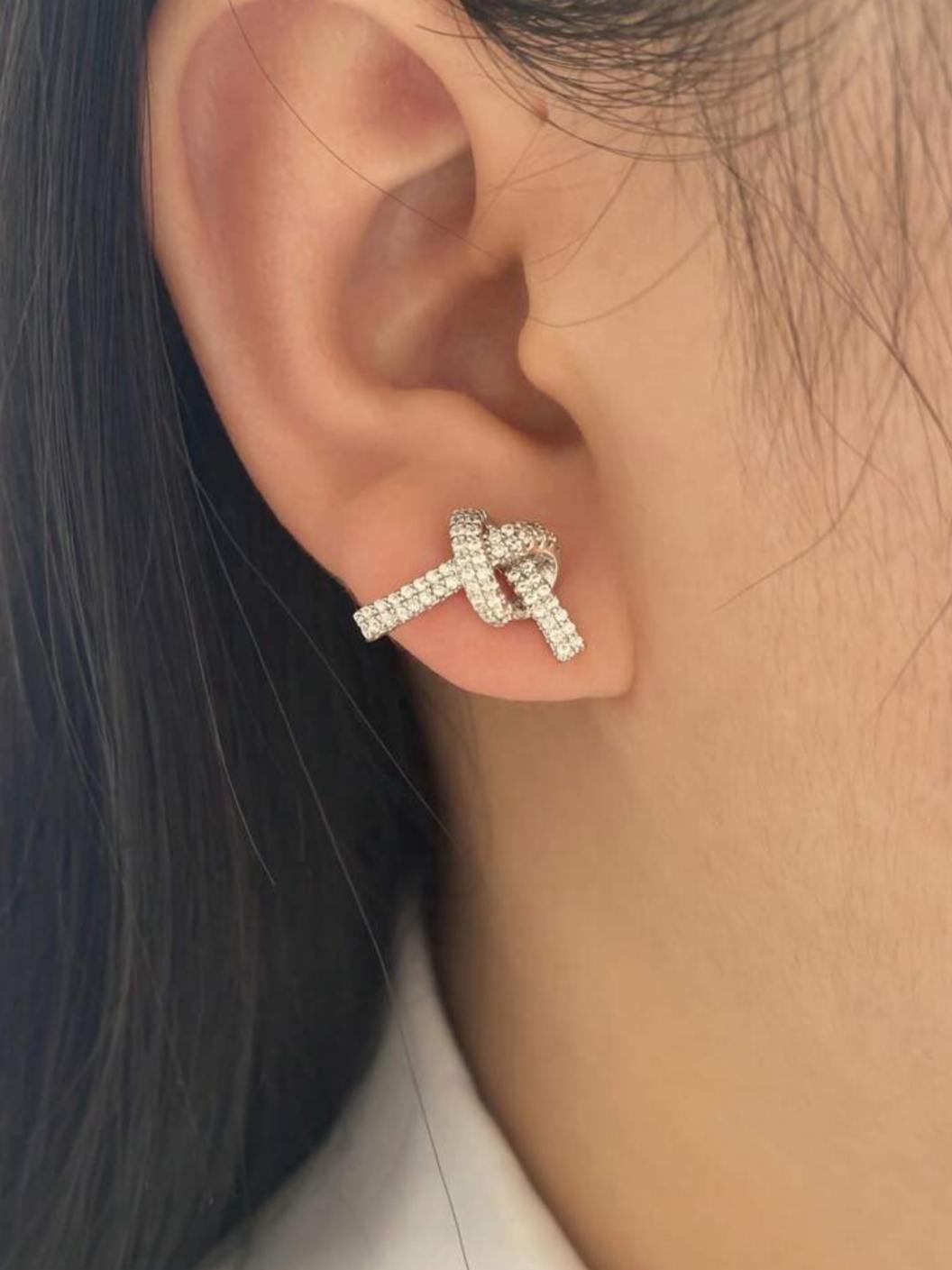 Fable Knot Stud Earrings